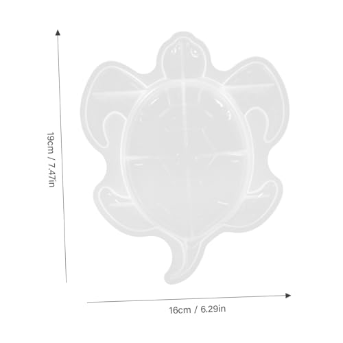 PartyKindom Silikonform Schildkröte Flexibel Langlebig Reißfest DIY Gießform für Epoxidharz Kunsthandwerk Wanddeko Wiederverwendbar Leicht zu Entformen von PartyKindom