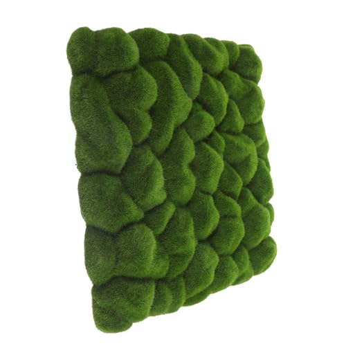 PartyKindom Simulation Moosbrett Wanddekor Kunstmoos für Garten und Lebensechte Moosmatte für DIY Projekte Leichte und Dekorative Wandverkleidung Ergänzung für Bonsai und Partys von PartyKindom
