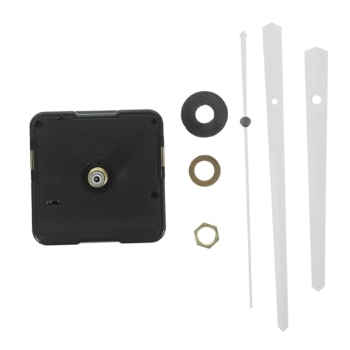 PartyKindom Stiller Uhrwerk Mechanismus mit Zeigern für DIY Wanduhr Kunststoff Uhrwerk Ersatzteile für Uhr Reparatur und Bastelprojekte PartyKindom Stiller Uhrwerk Mechanismus mit Zeigern für DIY Wanduhr Kunststoff Uhrwerk Ersatzteile für Uhr Reparatur und Bastelprojekte von PartyKindom