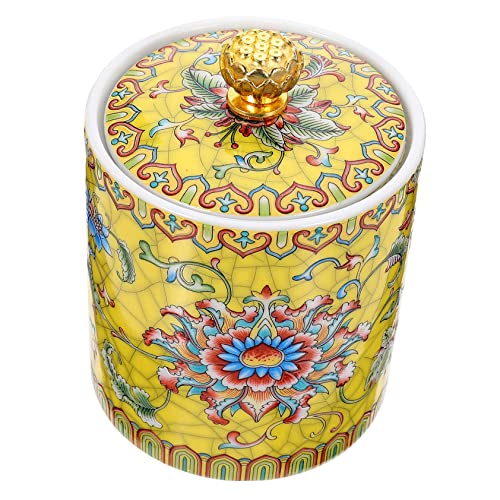 PartyKindom Teebehälter Aus Keramik Zum Aufbewahren Von Losen Tees Und Teebeuteln Luftdicht Verschließbar Mit Schlichtem Design Und Glasierter Oberfläche PartyKindom Teebehälter Aus Keramik Zum Aufbewahren Von Losen Tees Und Teebeuteln Luftdicht Verschließbar Mit Schlichtem Design Und Glasierter Oberfläche von PartyKindom