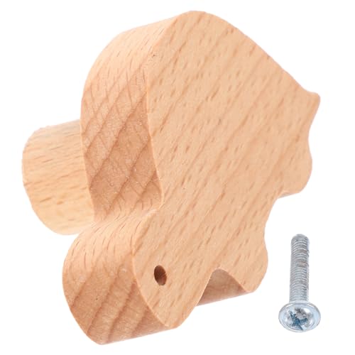PartyKindom Tierischer Holz Knauf für Schrank und Kommode Cartoon Design für Kinderzimmer zur Dekoration von Möbeln mit Schraube für Türen PartyKindom Tierischer Holz Knauf für Schrank und Kommode Cartoon Design für Kinderzimmer zur Dekoration von Möbeln mit Schraube für Türen von PartyKindom