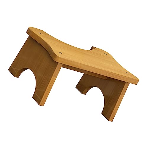 PartyKindom 1stück Holz Toilet Seat Tritthocker Für Junge Mädchen Erwachsene Stabiler Badezimmer Hocker Praktischer Toilettenstuhl Leicht Und Platzsparend Für Zuhause Geeignet von PartyKindom