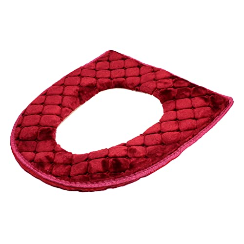 PartyKindom Toilettensitzbezug Warm Plüschbezug Waschbar Toilettensitzpolster Badezimmerzubehör Für Zuhause Geruchsneutral Und Flexibel PartyKindom Toilettensitzbezug Warm Plüschbezug Waschbar Toilettensitzpolster Badezimmerzubehör Für Zuhause Geruchsneutral Und Flexibel von PartyKindom