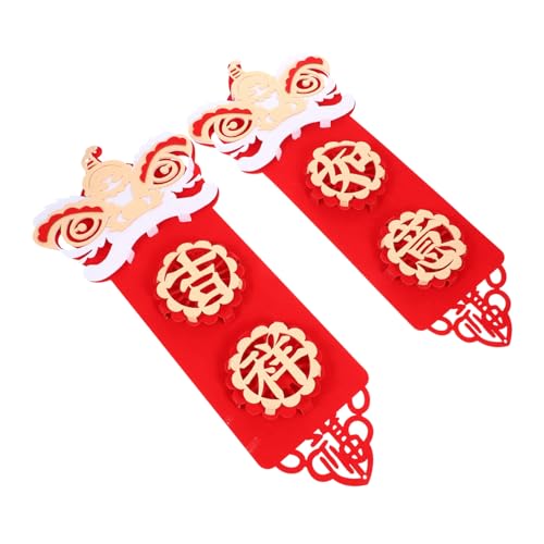 PartyKindom Türcouplets aus Langlebigem Filz mit Chinesischem Neujahrsdesign Farbenfrohe Kreative Frühlingsfest Deko Wiederverwendbare Chinesische Segensworte für Haustür und Wohnzimmer PartyKindom Türcouplets aus Langlebigem Filz mit Chinesischem Neujahrsdesign Farbenfrohe Kreative Frühlingsfest Deko Wiederverwendbare Chinesische Segensworte für Haustür und Wohnzimmer von PartyKindom
