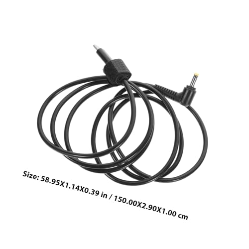 PartyKindom Type c zu Dc Stromkabel Ladeadapterkabel PVC Kupfer Langlebig Flexibel Kompatibel mit Geräten Vielseitiger Power Converter für Effizientes Laden von PartyKindom