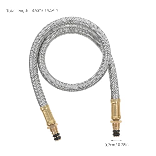 PartyKindom Verlängerungsschlauch mit Schnellkupplung Robuster Flacher für Campingkocher und Gasgrill Leichter Outdoor Gaskocher Erweiterungsschlauch 37 cm 37 cm geflochtenes Rohr 1 Stück PartyKindom Verlängerungsschlauch mit Schnellkupplung Robuster Flacher für Campingkocher und Gasgrill Leichter Outdoor Gaskocher Erweiterungsschlauch 37 cm 37 cm geflochtenes Rohr 1 Stück von PartyKindom