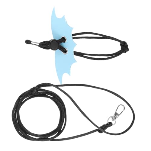 PartyKindom Verstellbare Echsenleine für Haustiere und Geschirr für Reptilien für Outdoor Aktivitäten mit Bartagamen und Kleinen Echsen Blau von PartyKindom