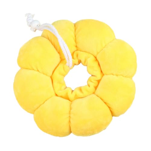 PartyKindom Verstellbarer Leck Halskragen Katze Hund Komfortabel Schutzkragen für Wundheilung und Hautpflege Haustier Halsband Xs mit Lustigem Sonnenblumen Design PartyKindom Verstellbarer Leck Halskragen Katze Hund Komfortabel Schutzkragen für Wundheilung und Hautpflege Haustier Halsband Xs mit Lustigem Sonnenblumen Design von PartyKindom