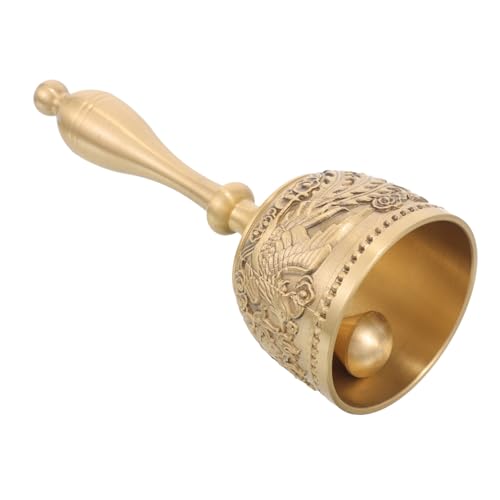 PartyKindom Vintage Handglocke Griff für Restaurants Klassenzimmer und Hochzeiten für Aufmerksamkeit und Service von PartyKindom