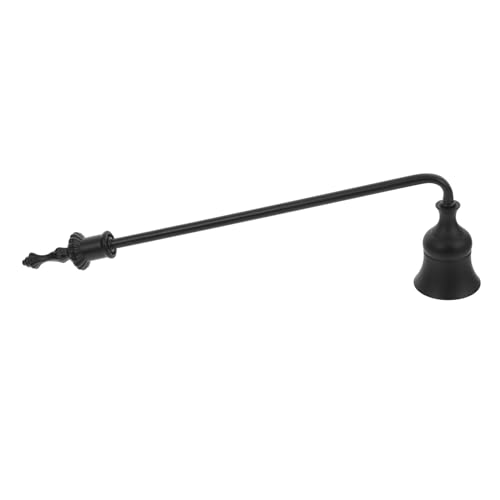 PartyKindom Vintage Kerzenlöscher mit Langem Aluminiumgriff Dochtlöscher für Zuhause Verhindert Rußbildung Geeignet für Duftkerzen und Teelichter Stilvolles Design für Wohn und Arbeitsräume von PartyKindom