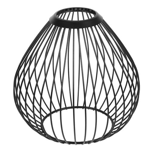 PartyKindom Vintage Metall Lampenschirm Hängelampe Netzdesign Durchmesser oben Unten für Wohnzimmer und Schlafzimmer Retro Stil für Gemütliche von PartyKindom