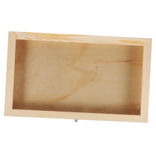PartyKindom Vitrine für Schmetterlinge aufbewahrungskorb verstauungsboxen The Present Edith Eger bastelzeug schulm Vintage Mustervitrine Insekt Vitrine aus Holz Musterrahmenkoffer Glas und Metall von PartyKindom