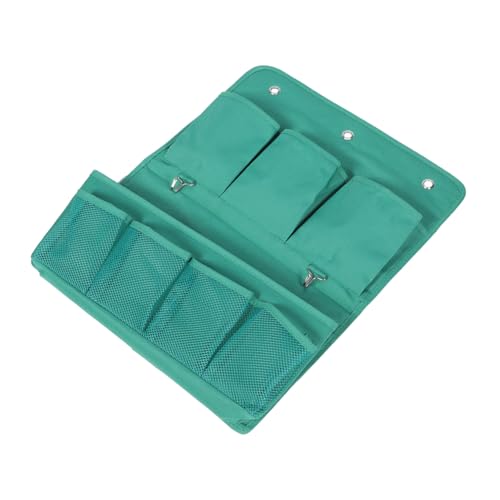 PartyKindom Wandhängende Aufbewahrungstasche aus Stoff Zweilagig in Grün Platzsparender Organizer für Küche Bad Schlafzimmer Multifunktionale Hängeaufbewahrung zur Raumordnung PartyKindom Wandhängende Aufbewahrungstasche aus Stoff Zweilagig in Grün Platzsparender Organizer für Küche Bad Schlafzimmer Multifunktionale Hängeaufbewahrung zur Raumordnung von PartyKindom