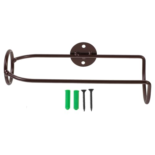 PartyKindom Wandmontierter Weinflaschenhalter aus Eleganter Stabiler Weinglasständer zur Wandbefestigung für Weinpräsentationen Wohnräumen und Geschäften PartyKindom Wandmontierter Weinflaschenhalter aus Eleganter Stabiler Weinglasständer zur Wandbefestigung für Weinpräsentationen Wohnräumen und Geschäften von PartyKindom