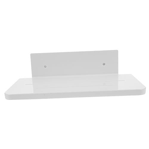 PartyKindom Wall-Mounted Storage Shelf Multifunktionale Ablage Für Badezimmer Selbstklebend Ohne Bohren Aus Hochwertigem Für Handtücher Und Badutensilien Design Weiß PartyKindom Wall-Mounted Storage Shelf Multifunktionale Ablage Für Badezimmer Selbstklebend Ohne Bohren Aus Hochwertigem Für Handtücher Und Badutensilien Design Weiß von PartyKindom