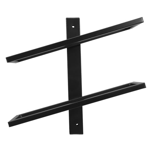 PartyKindom Wandmontiertes Weinregal aus Robustem Platzsparendes Doppellagiges Design mit Fächern Minimalistischer Stil Langlebig und Vielseitig für Bar Küche und Zuhause PartyKindom Wandmontiertes Weinregal aus Robustem Platzsparendes Doppellagiges Design mit Fächern Minimalistischer Stil Langlebig und Vielseitig für Bar Küche und Zuhause von PartyKindom