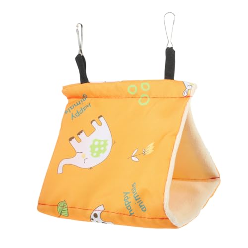 PartyKindom Warmer Vogelhängematte Nistplatz aus Weichem Material Mittelgroßes Vogelnest für Papageien und Kleine Vögel Atmungsaktiv und Strapazierfähig zum Aufhängen im Vogelkäfig Vogelhaus PartyKindom Warmer Vogelhängematte Nistplatz aus Weichem Material Mittelgroßes Vogelnest für Papageien und Kleine Vögel Atmungsaktiv und Strapazierfähig zum Aufhängen im Vogelkäfig Vogelhaus von PartyKindom
