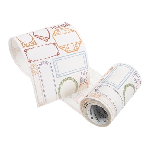 PartyKindom Washi Tape Chinesischer Stil DIY Scrapbooking Klebeband Vintage Schreibkunst Planer Zubehör Selbstklebend Abreißbar für Tagebücher Kalender Karten Dekoration PartyKindom Washi Tape Chinesischer Stil DIY Scrapbooking Klebeband Vintage Schreibkunst Planer Zubehör Selbstklebend Abreißbar für Tagebücher Kalender Karten Dekoration von PartyKindom