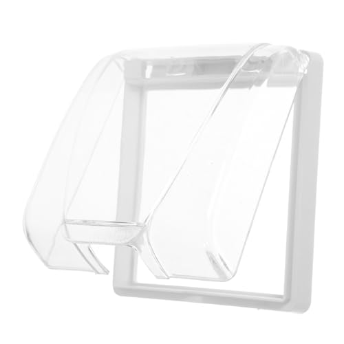 PartyKindom Wasserdichter Steckdosenschutz Transparent Aufklebbare Außensteckdosenabdeckung Spritzwassergeschützt Robust Für Badezimmer Feuchtraum PartyKindom Wasserdichter Steckdosenschutz Transparent Aufklebbare Außensteckdosenabdeckung Spritzwassergeschützt Robust Für Badezimmer Feuchtraum von PartyKindom