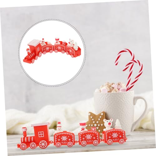 PartyKindom Weihnachtszug Deko Miniatur Weihnachtsdeko Zug Festliche Tischdekoration Kinderzimmer Rot Kompakt Leicht PartyKindom Weihnachtszug Deko Miniatur Weihnachtsdeko Zug Festliche Tischdekoration Kinderzimmer Rot Kompakt Leicht von PartyKindom