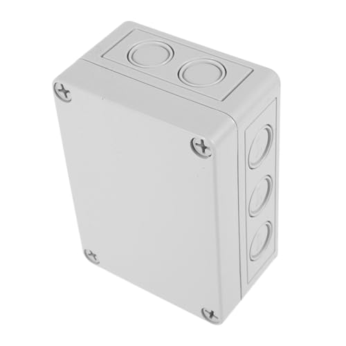 PartyKindom Wetterfeste Abs Kabelschutzbox für Außenbereich Robuste Anschlussbox mit Stabilem Design Einfache Montage Langlebiger Schutz für Verlängerungskabel und Steckdosen Zuverlässige von PartyKindom