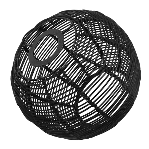 PartyKindom Woven Lampenschirm Kreativer Dekorativer Hängeschirm für Pendelleuchte Vielseitig Einsetzbar für Wohnzimmer Schlafzimmer und Esszimmer Handgefertigtes Design Robuste und von PartyKindom