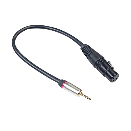 PartyKindom Xlr Adapterkabel Männlich zu Weiblich Audio Signalübertragung für Mikrofone Kompatibel mit Smartphones und Audiogeräten Langlebig und Vergoldet von PartyKindom