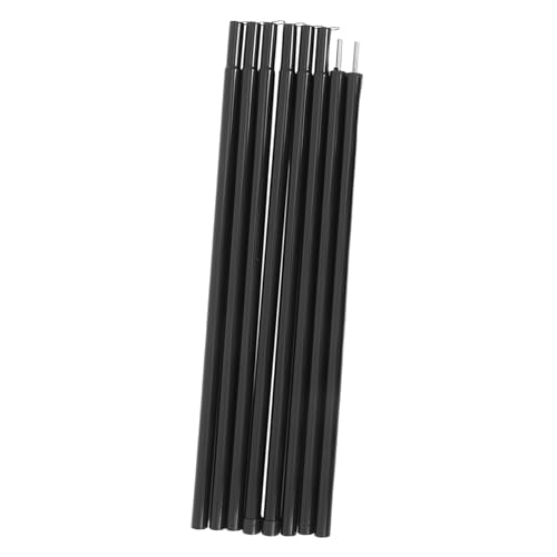PartyKindom Zeltstützstangen aus Robustem Eisen Verstellbare Tarp und Sonnensegelpfosten Leicht Montierbar Langlebig und für Camping Strand Outdoor Zelte mit Praktischem Transportbeutel von PartyKindom