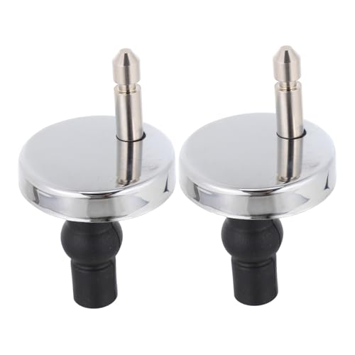 PartyKindom Zinklegierung Toilettenscharniere Ersatzset mit Schnellverschluss Schrauben Einfache Montage ohne Mutter Langlebige Wc Sitz Befestigung Kompatibel für Schnelle Reparatur Defekter PartyKindom Zinklegierung Toilettenscharniere Ersatzset mit Schnellverschluss Schrauben Einfache Montage ohne Mutter Langlebige Wc Sitz Befestigung Kompatibel für Schnelle Reparatur Defekter von PartyKindom