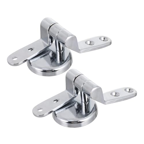 PartyKindom Zinklegierung Wc Sitz Scharniere Toilette Abdeckung Befestigung Langlebig Rostfrei Passend Einfache Montage Teiliges von PartyKindom