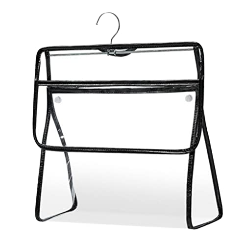 PartyKindom wasserdichte Hängende Aufbewahrungstasche für Badezimmer Organizer mit Handyfach Großer Transparent Schwarz Platzsparend für Kleidung und Handtücher PartyKindom wasserdichte Hängende Aufbewahrungstasche für Badezimmer Organizer mit Handyfach Großer Transparent Schwarz Platzsparend für Kleidung und Handtücher von PartyKindom