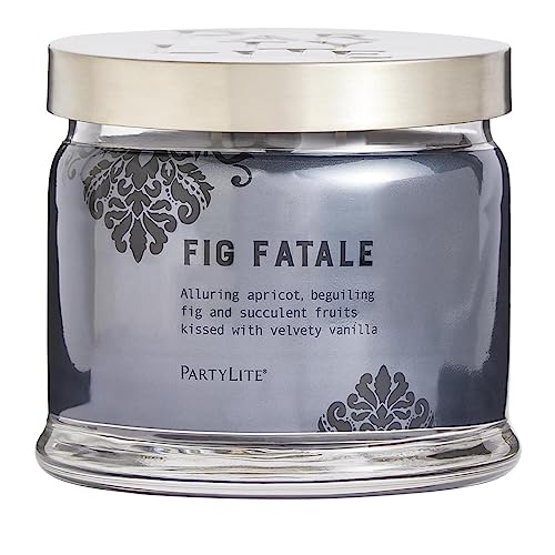 Kerzenglas mit 3 Dochten, Diabolische Feige – Partylite – Fig Fatale von PartyLite