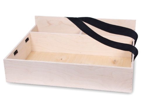 Bauchladen Jga Größe - Holz Frauen Poltern Braut Scherzartikel Verkauf - Junggesellenabschied Promotion Party Catering (Bauchladen BA-03 50x40x10 + 2Fächer) von PartyMagix