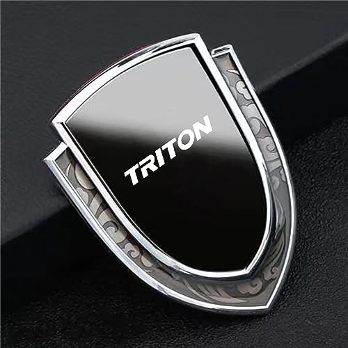PartyUnix 3D Metall Embleme Sticker Auto Körper KofferraumtüR Chrom Abzeichen Dekoration für Mitsubishi L200 Triton ufkleber Logo,A PartyUnix 3D Metall Embleme Sticker Auto Körper KofferraumtüR Chrom Abzeichen Dekoration für Mitsubishi L200 Triton ufkleber Logo,A von PartyUnix