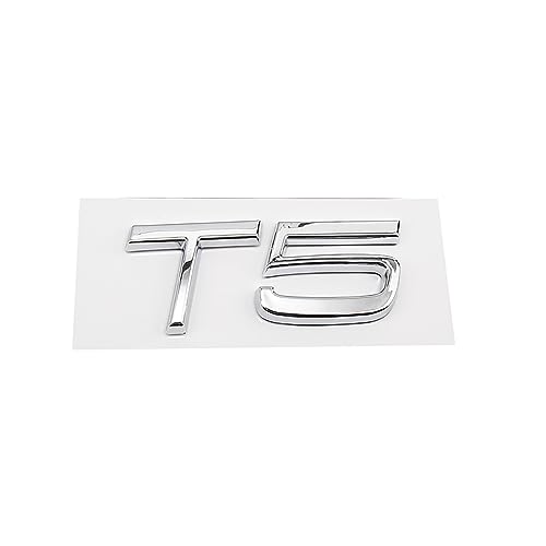 PartyUnix 3D Metall Embleme Sticker Auto Körper KofferraumtüR Chrom Abzeichen Dekoration für Volvo S60 S80 S90 XC90 XC60 V40 V70 V60 T3 T4 T5 T6 T8 V8 AWD ufkleber Logo,C von PartyUnix