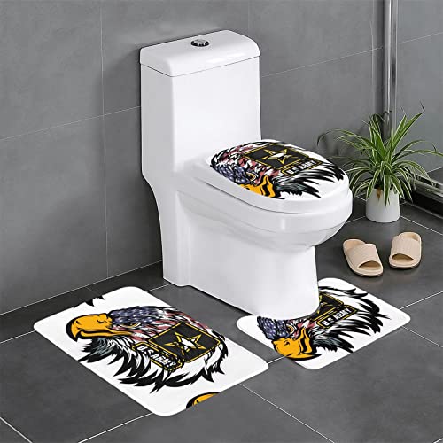 PartyUnix Us Army Cool American Flag Eagle Prints 3-teiliger Badezimmerteppich =>> Wasserabsorbierend, schnell trocknend, rutschfest, langlebig, PartyUnix Us Army Cool American Flag Eagle Prints 3-teiliger Badezimmerteppich =>> Wasserabsorbierend, schnell trocknend, rutschfest, langlebig, von PartyUnix
