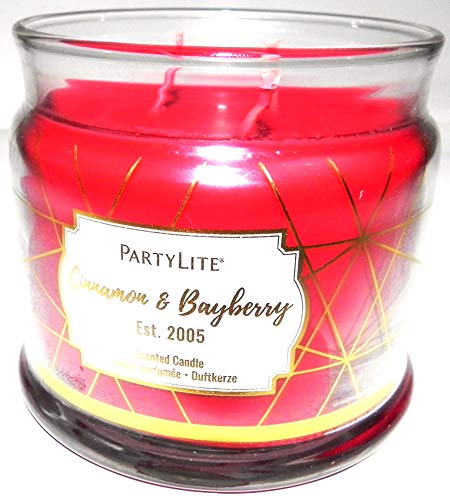 Drei-Docht-Duftwachsglas von PartyLite "Zimt Lorbeer" (siehe Produktbeschreibung unten) von PartyLite