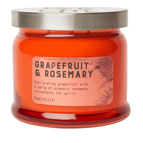 Grapefruit & Rosemary Kerzenglas mit 3 Dochten von PartyLite