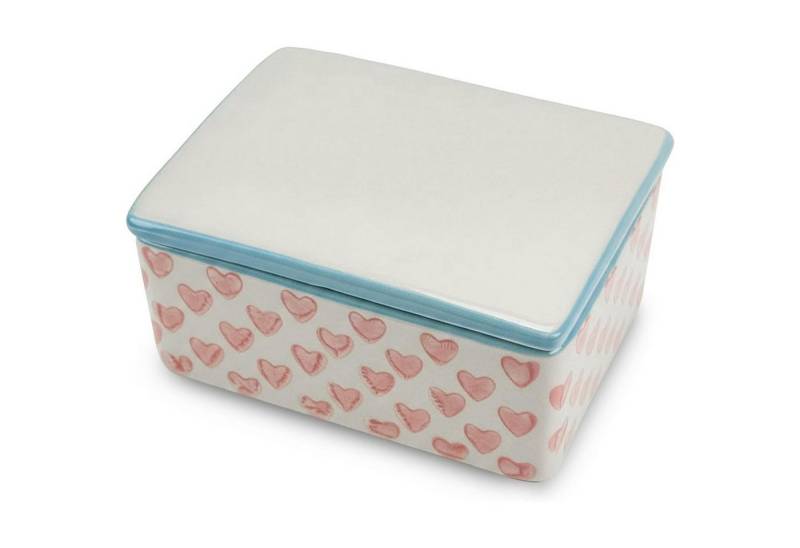 Parusia Butterdose Parusia Butterdose Herzen rot – deko. Keramik-Butterschale 3 zeilig Parusia Butterdose Parusia Butterdose Herzen rot – deko. Keramik-Butterschale 3 zeilig von Parusia