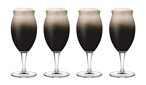 Pasabahce 0,3l Craft Bier Gläser, 410 ml, 4er Set, hoch Funktionelles Bierglas mit edlem Design, für alle Craft Biere geeignet, hochwertige Qualität 440317 von Pasabahce