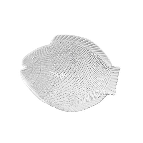 Pasabahce 10257 Marine Fisch Servierplatte 26x21cm, gehärtet, 1 Stück von Pasabahce