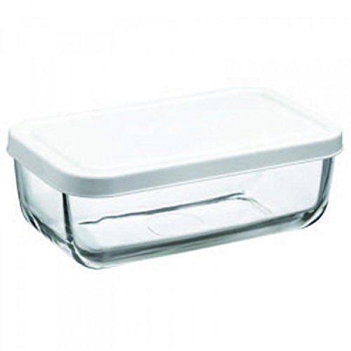 Pasabahce 53733 Snow Box, Glasschale mit Deckel 420 cc, 2 Stück von Pasabahce
