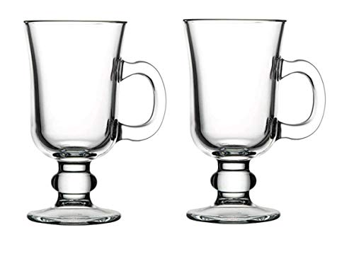 Pasabahce 55141 - Irish Coffee, Punsch, Glühwein, Heiße Schokolade Becher, 2er Set von Paşabahçe