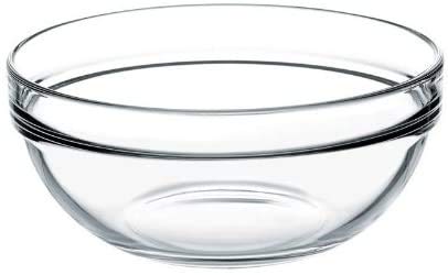 Pasabahce Chef 53593 – Schüssel aus Glas, Ø 26 cm, für Obst, Salat, Beilagen, Chips, Kochen + Backen, 1 Stück von Pasabahce