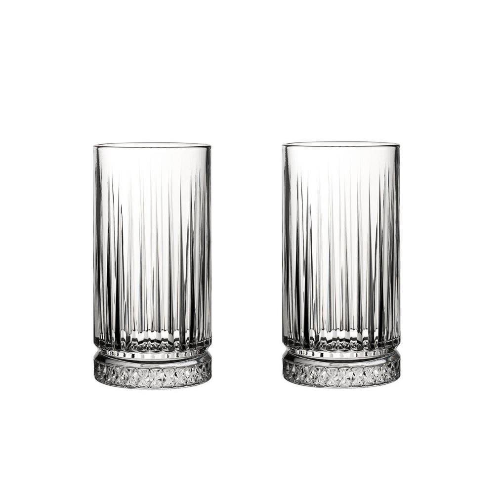 Pasabahce Cocktailglas Longdrinkglas 435 ml Elysia 2er Set, Glas von Pasabahce