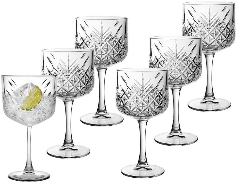Pasabahce Cocktailglas Pasabahce Timeless Cocktailglas 490 ml 6er Set, Glas von Pasabahce