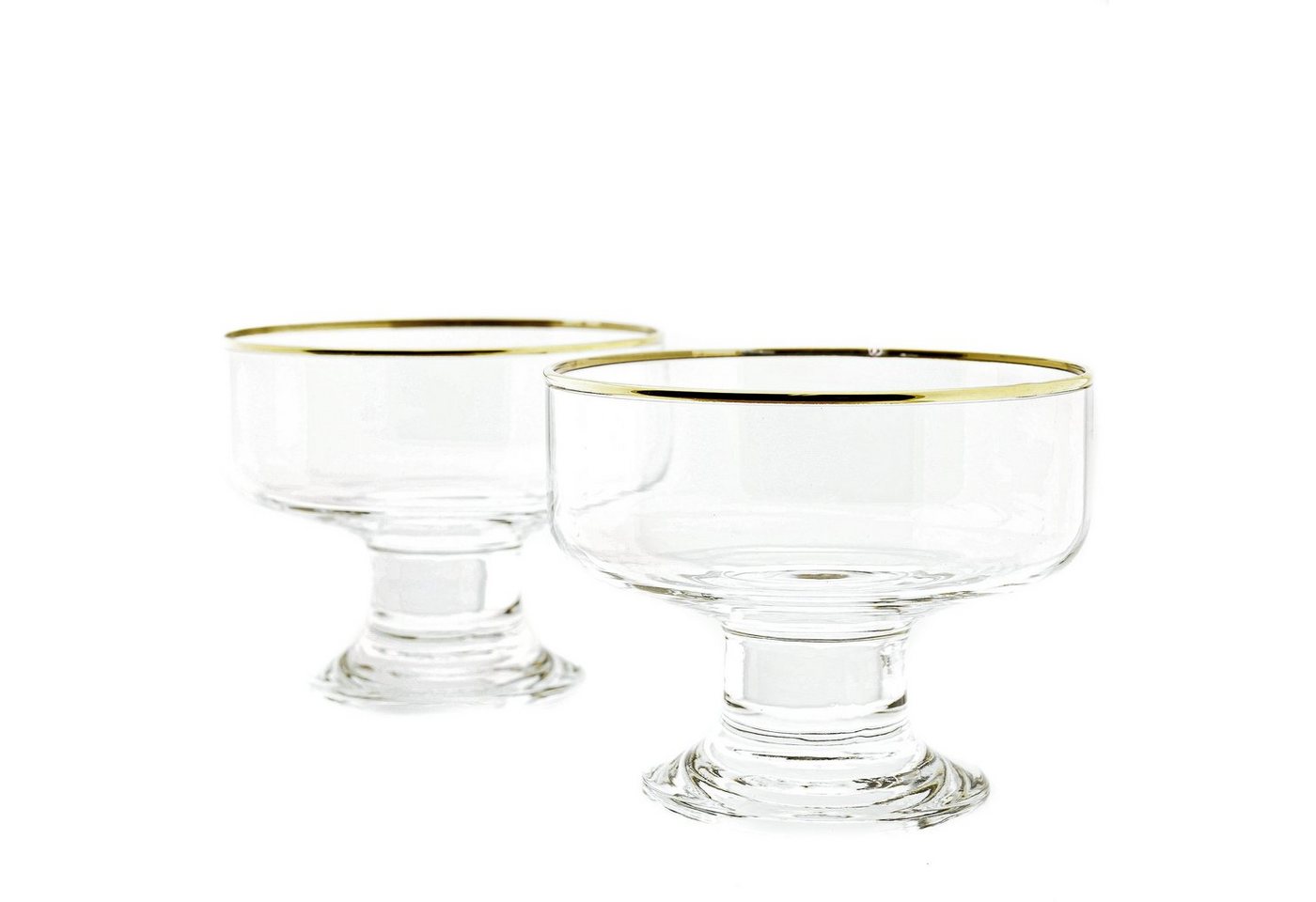 Pasabahce Eisschale 6er Set Becher aus Glas Iceville für EIS, Salat, Dessert, Beilage, (6-tlg) von Pasabahce