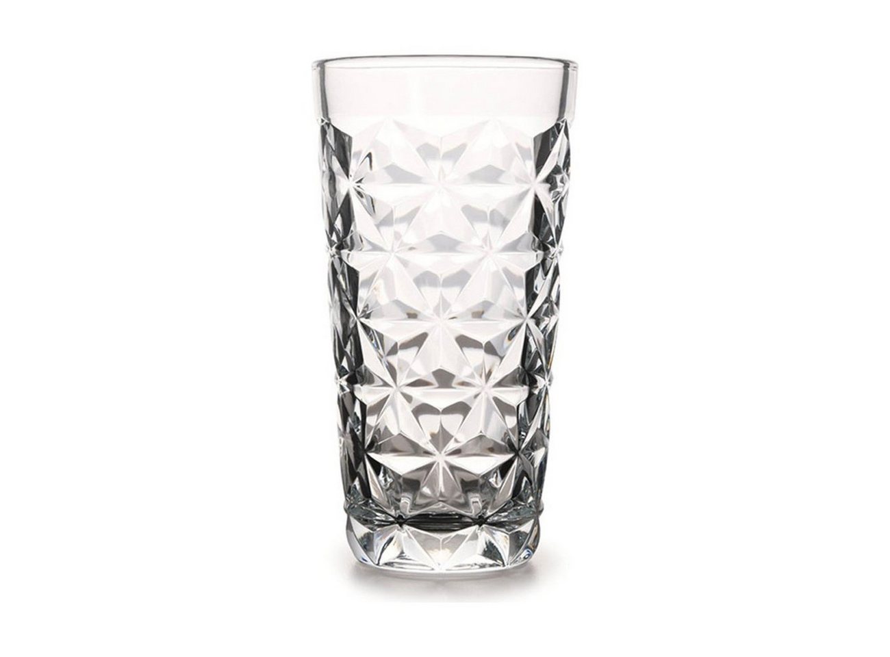 Pasabahce Gläser-Set 4 Tlg. Trinkgläser-Set Softtrinkglas 285 ml Transparent Kristall-Look von Pasabahce