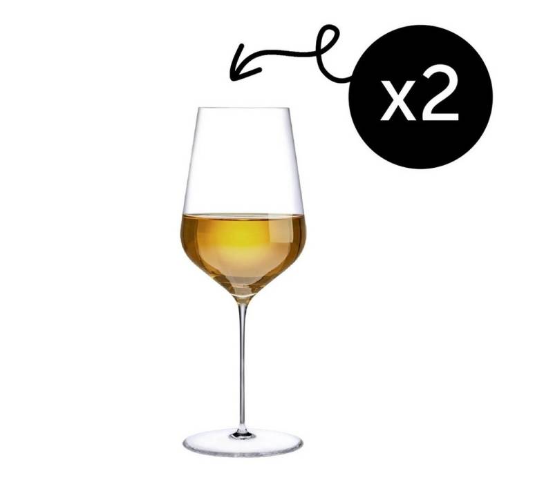 Pasabahce Gläser-Set Stem Zero Trio Weißweinglas, Kristallglas, 2er Set, 420ml, Handgefertigtes Kristallglas mit Ion Shielding Pasabahce Gläser-Set Stem Zero Trio Weißweinglas, Kristallglas, 2er Set, 420ml, Handgefertigtes Kristallglas mit Ion Shielding von Pasabahce
