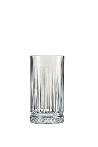 Pasabahce 520015 Set mit 4 Gläsern Elysia Long Drink cl 44,5, Durchsichtig, 4 Stück (1er Pack) von Pasabahce
